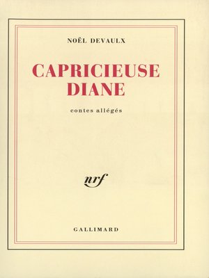 cover image of Capricieuse Diane